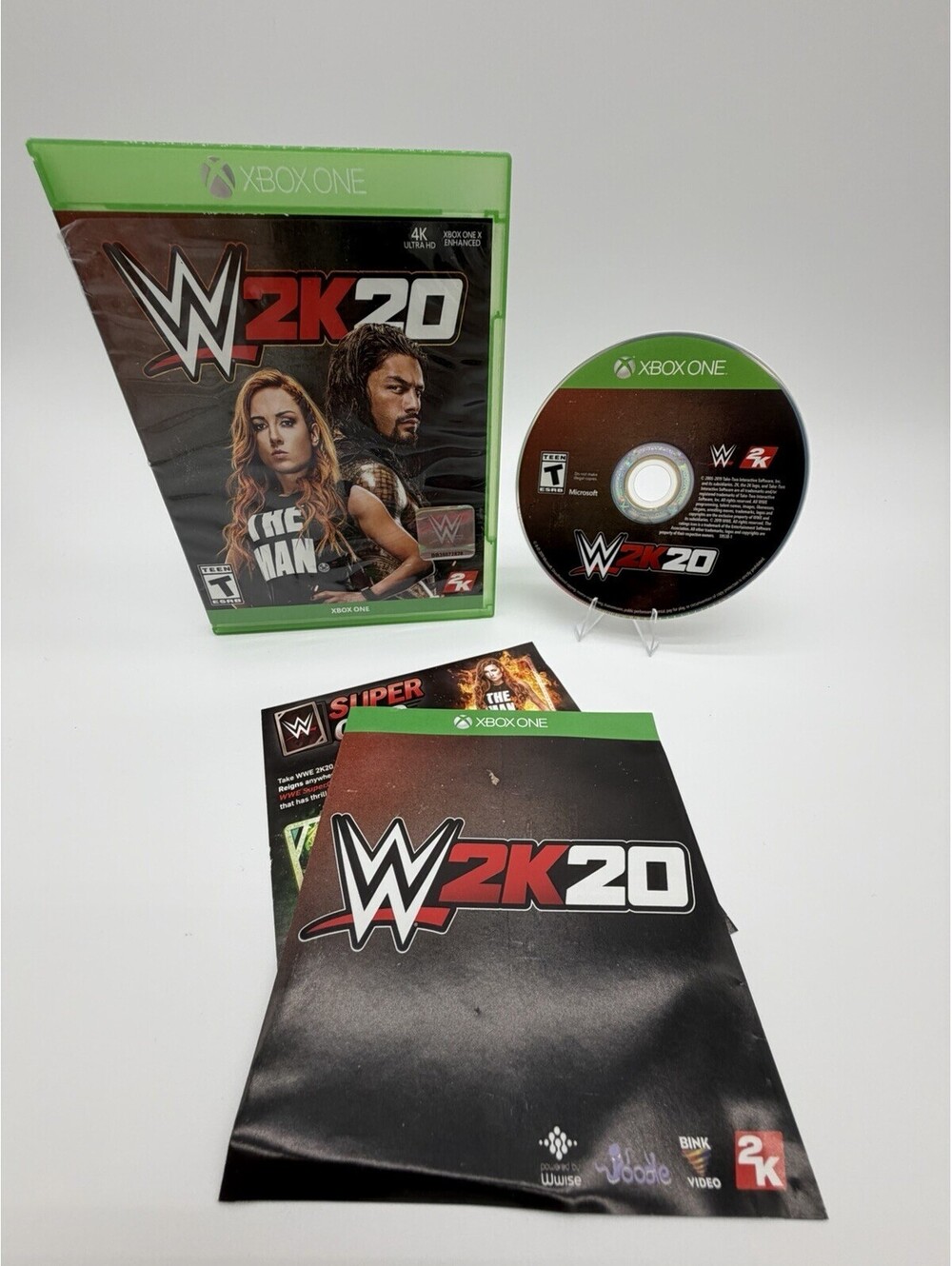 WWE 2K20 CIB W/ Manual - Xbox One